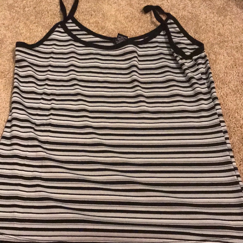 Stripped tank top